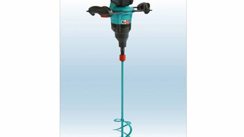 Ein Akku-Rührwerk ist für alle Arten von Putz-, Estrich- und Mörtelmassen zu empfehlen. (Bild: Metabo/Collomix)