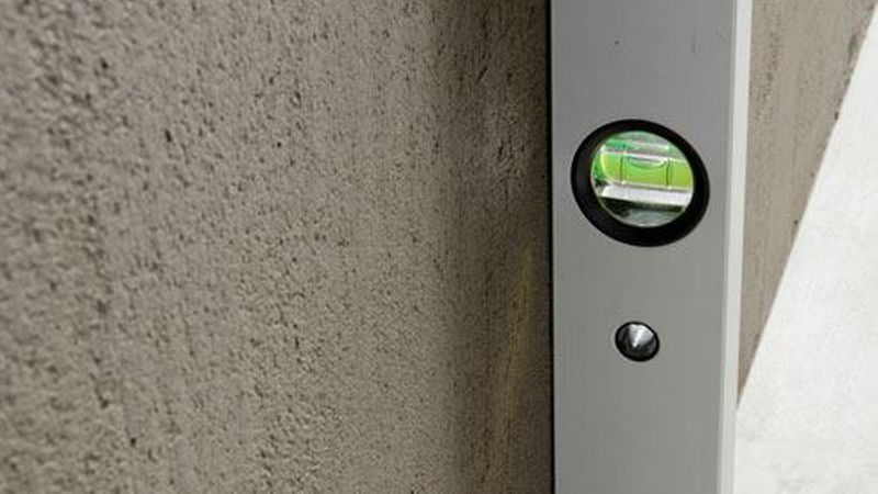 Wandfläche nach dem Ausgleich.Bild: Ardex