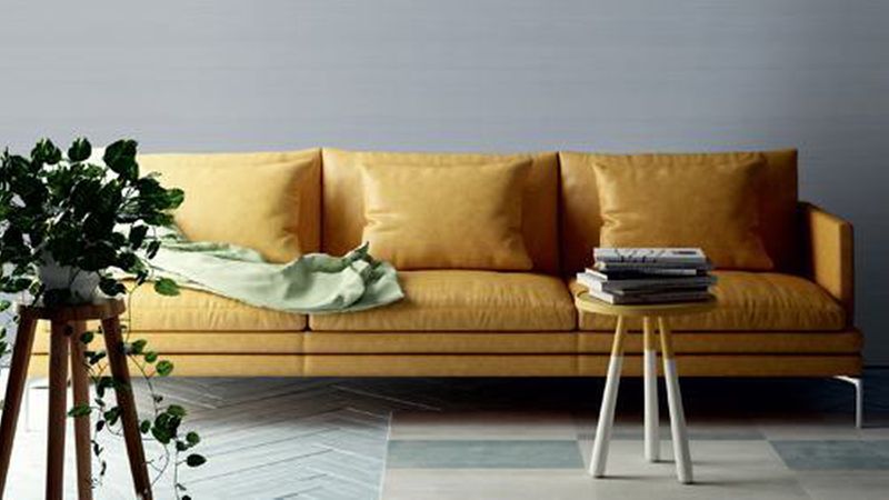 Auch im Wohnbereich ist der Belag für eine dekorative Wandgestaltung geeignet, sofern nicht alle Wände damit belegt werden. (Bild: Tarkett)