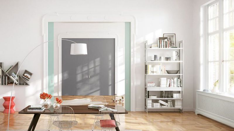 Wandverstärkungen sind bei dieser Variante nicht nötig, da die Gleittüren auf Bodenschienen laufen.(Foto: Raumplus)