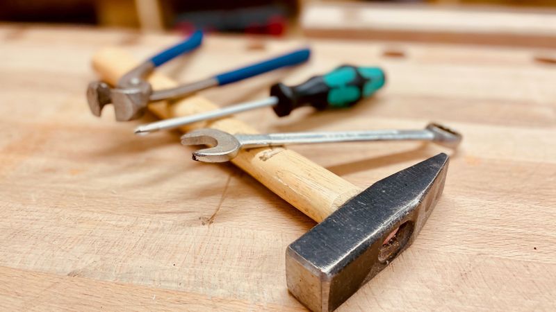 Die Möglichkeiten zur Reparatur von Werkzeug sind beschränkt. Quelle: Rudolf Müller Mediengruppe