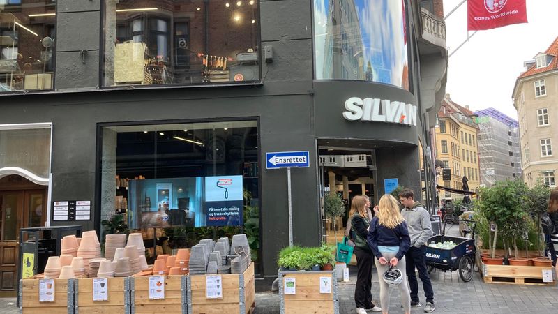 Silvan zeigt in der Kopenhagener Innenstadt seine Produkte auf 1.000 Quadratmeter Fläche.