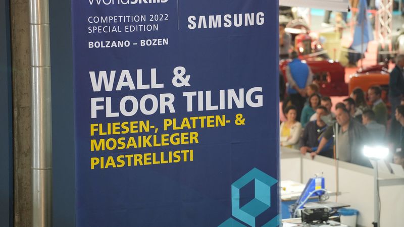 In der Kategorie „Wall & Floor Tiling“ sind 13 Wettbewerbsteilnehmer gegeneinander angetreten.