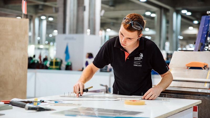 Konzentration und Präzision musste Yannic Schlachter über die vier Wettbewerbstage konstant abliefern.