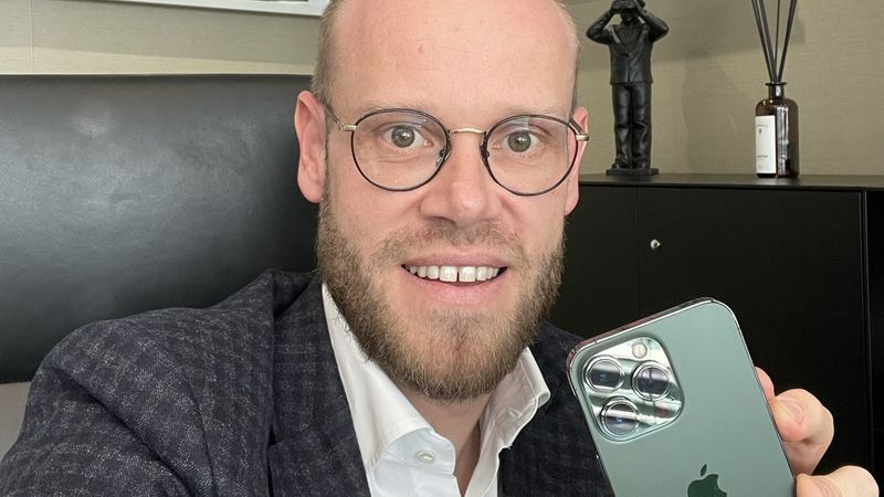 Das Smartphone von Sven Sontowski