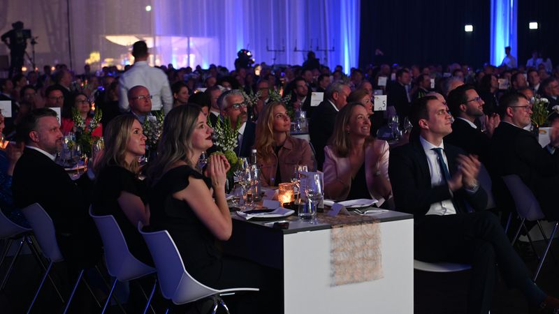 Große Emotionen im Festsaal.