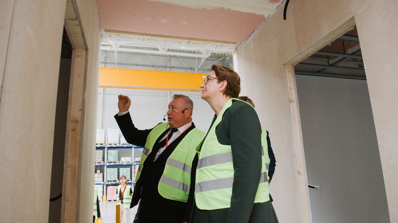 Für das aktuelle Projekt in München enthält ein Modul zwei Zimmer und einen Flur.