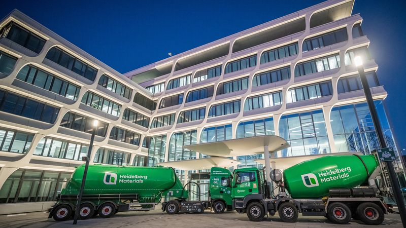 Heidelberg Materials steigert Umsatz und Ergebnis im ersten Halbjahr