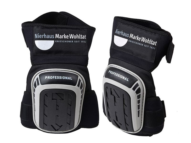 Die Gel-Knieschoner „Professional Nr. 69“ von Nierhaus. Weitere Infos finden Sie 
    <a class="content-link" href="https://nierhaus-knieschoner.de/" target="_blank" title="Unternehmenswebsite von Nierhaus Wohltat" rel="noopener">hier</a>
!