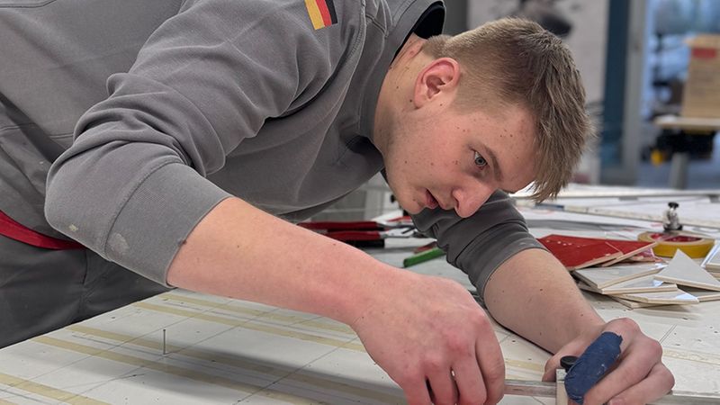 Dritten Platz geholt: Niko Schleicher aus dem Saarland