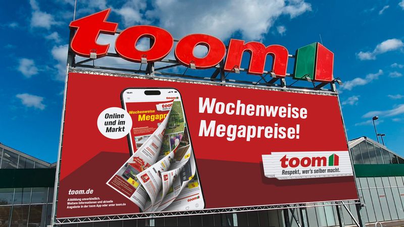 Toom präsentiert optimiertes Corporate Design