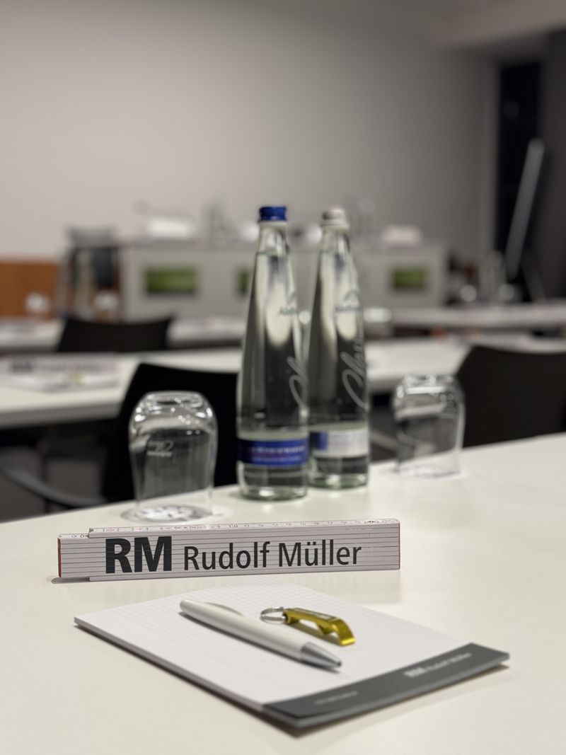 Unsere Gäste gingen gut ausgestattet in die zweitägige Veranstaltung. 