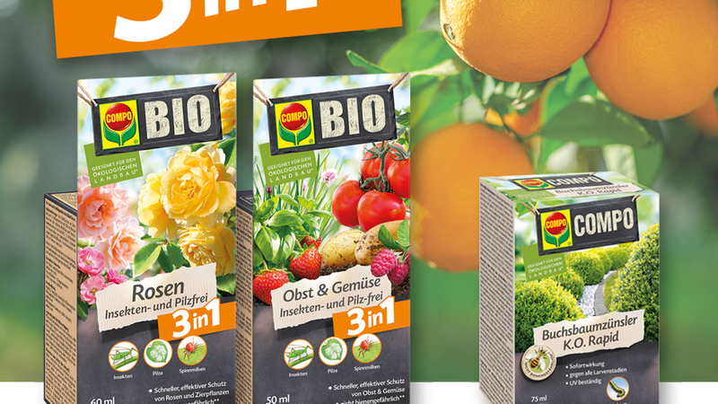 Compo: Innovativer Pflanzenschutz mit der Kraft von Orangenl