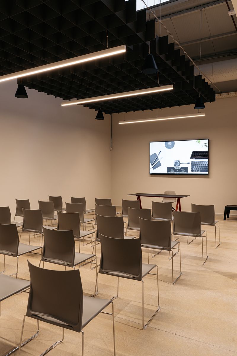 In dem umgenutzten Gebäude finden auch Schulungen statt.