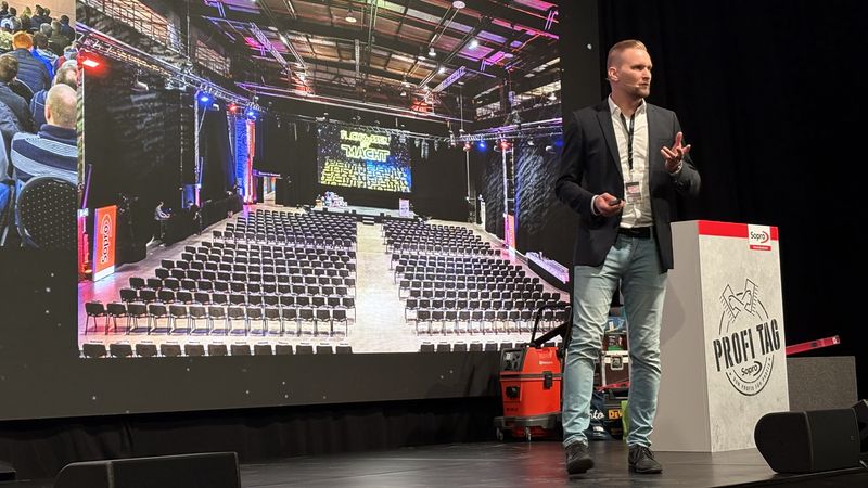 Jochen Henrich gab einen Überblick über das neue Produktprogramm 2026 und gab ein paar Erklärungen zu verschiedenen Normen ab.