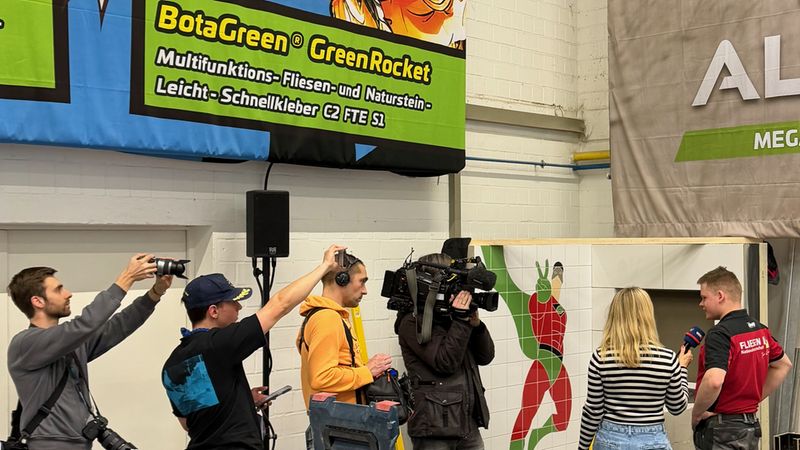 Großes Medieninteresse: Jeder Wettkampftag mit Pressevertretern