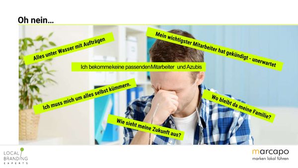 Auskopplung einer Folie aus einem Vortrag zum Thema Local Branding.