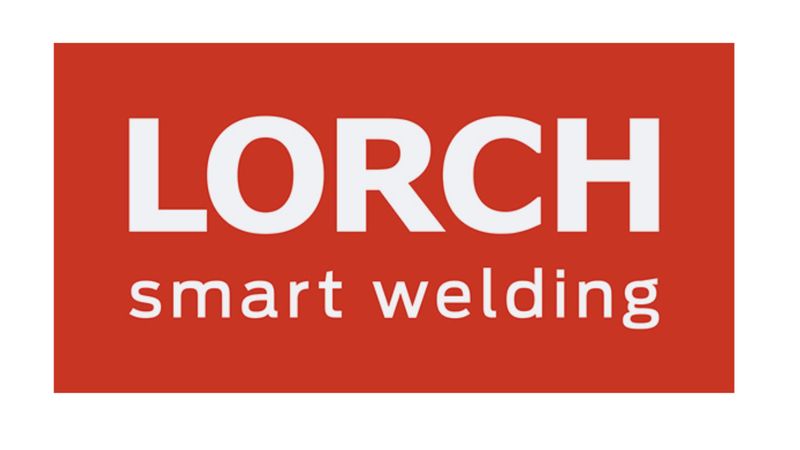 Das Bild zeigt das Logo von Lorch, einem Unternehmen, das sich auf intelligente Schweißlösungen spezialisiert hat.
